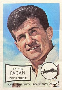 1970 Scanlens - Pin-Ups #NNO Laurie Fagan Front